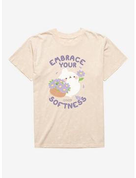 Molang Embrace Softness Flowers Mineral Wash T-Shirt, , hi-res