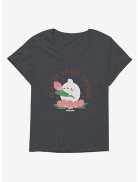 Molang It's The Small Things Tulips Girls T-Shirt Plus Size, , hi-res