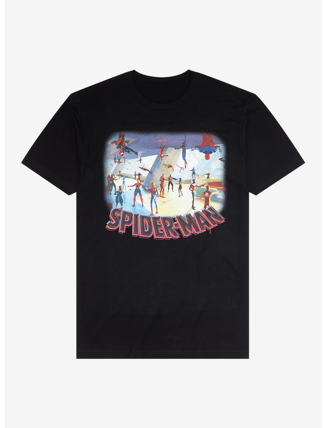 Marvel Spider-Man: Across The Spider-Verse Lobby T-Shirt | Hot Topic