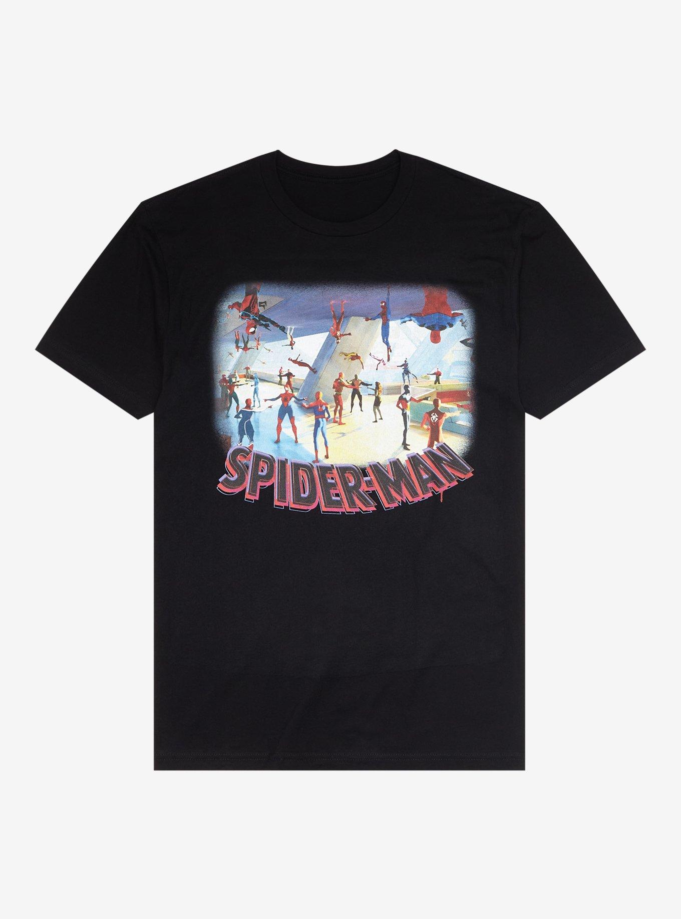 Marvel Spider-Man: Across The Spider-Verse Lobby T-Shirt, BLACK, hi-res