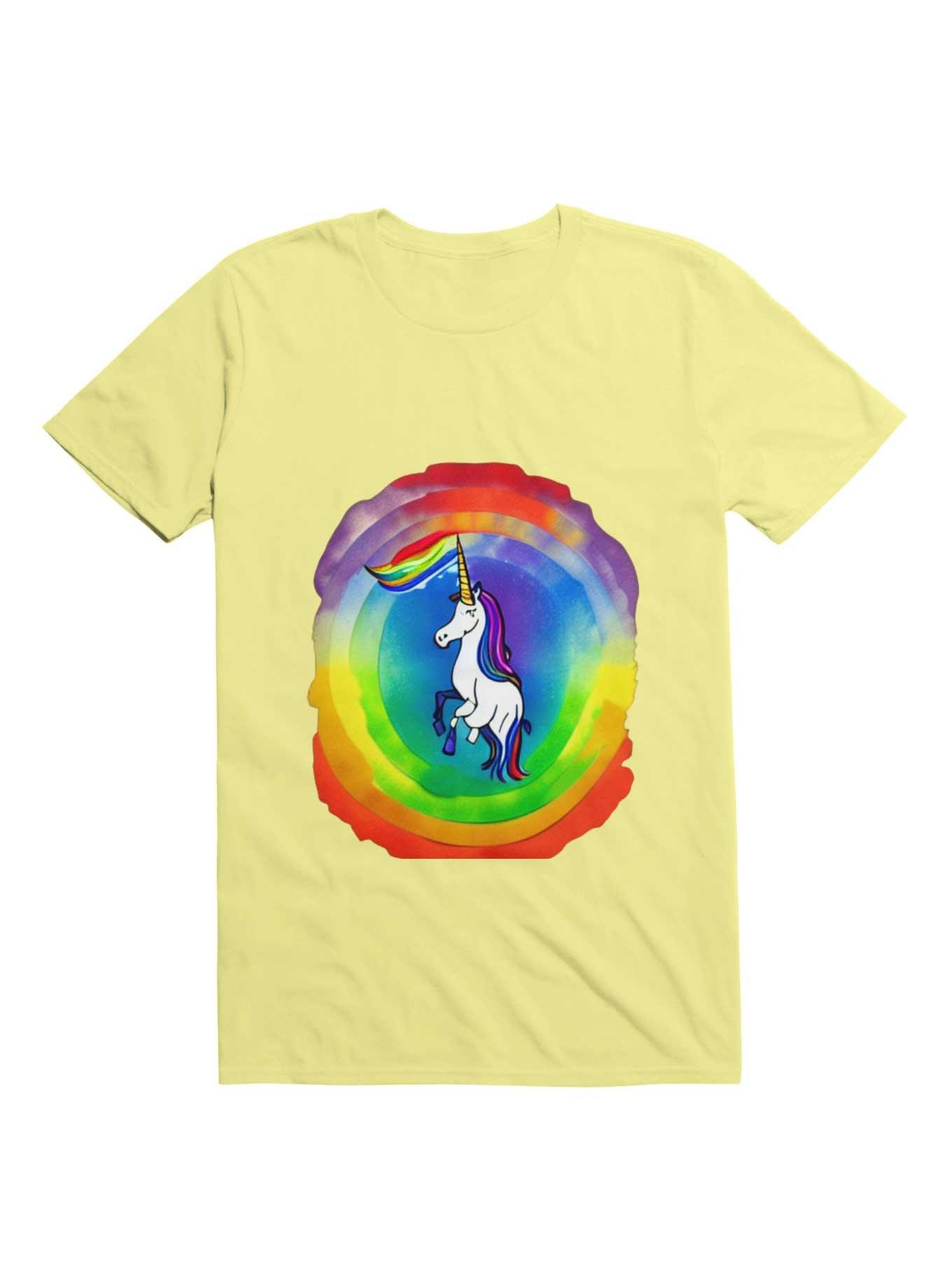 A Rainbow Unicorn In The Style Of Salvador Dali T-Shirt