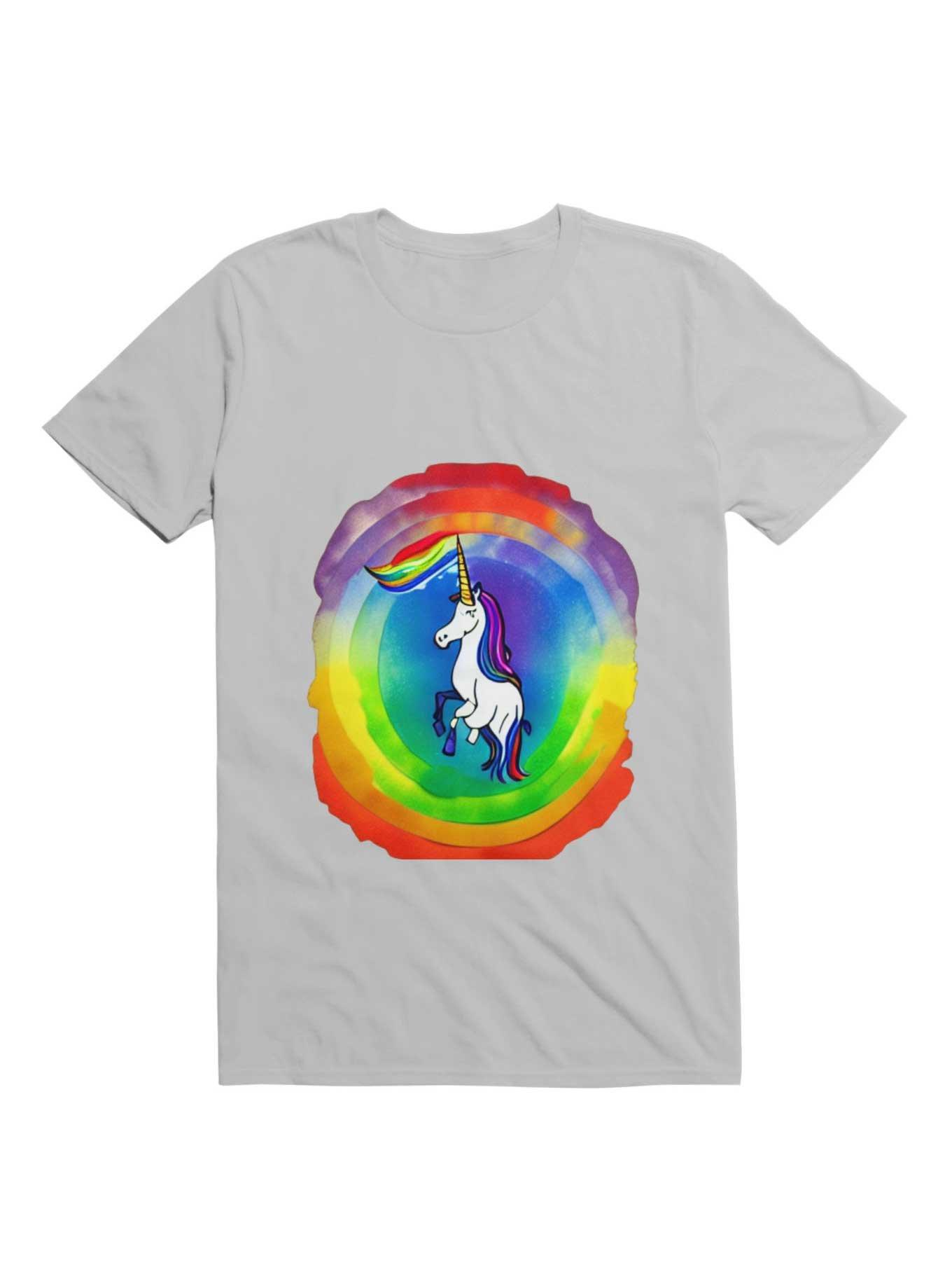A Rainbow Unicorn In The Style Of Salvador Dali T-Shirt