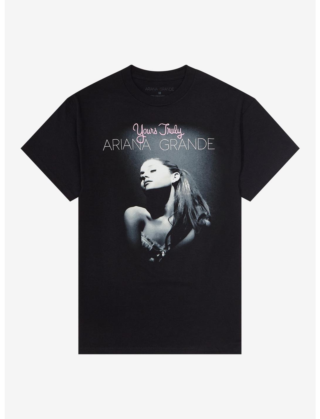 Ariana Grande Yours Truly Album T-Shirt, BLACK, hi-res