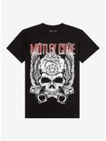Motley Crue Pentagram Skull T-Shirt, BLACK, hi-res
