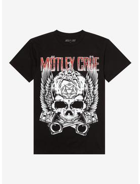 Motley Crue Pentagram Skull T-Shirt, , hi-res