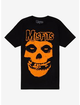 Misfits Orange Fiend Skull T-Shirt, , hi-res