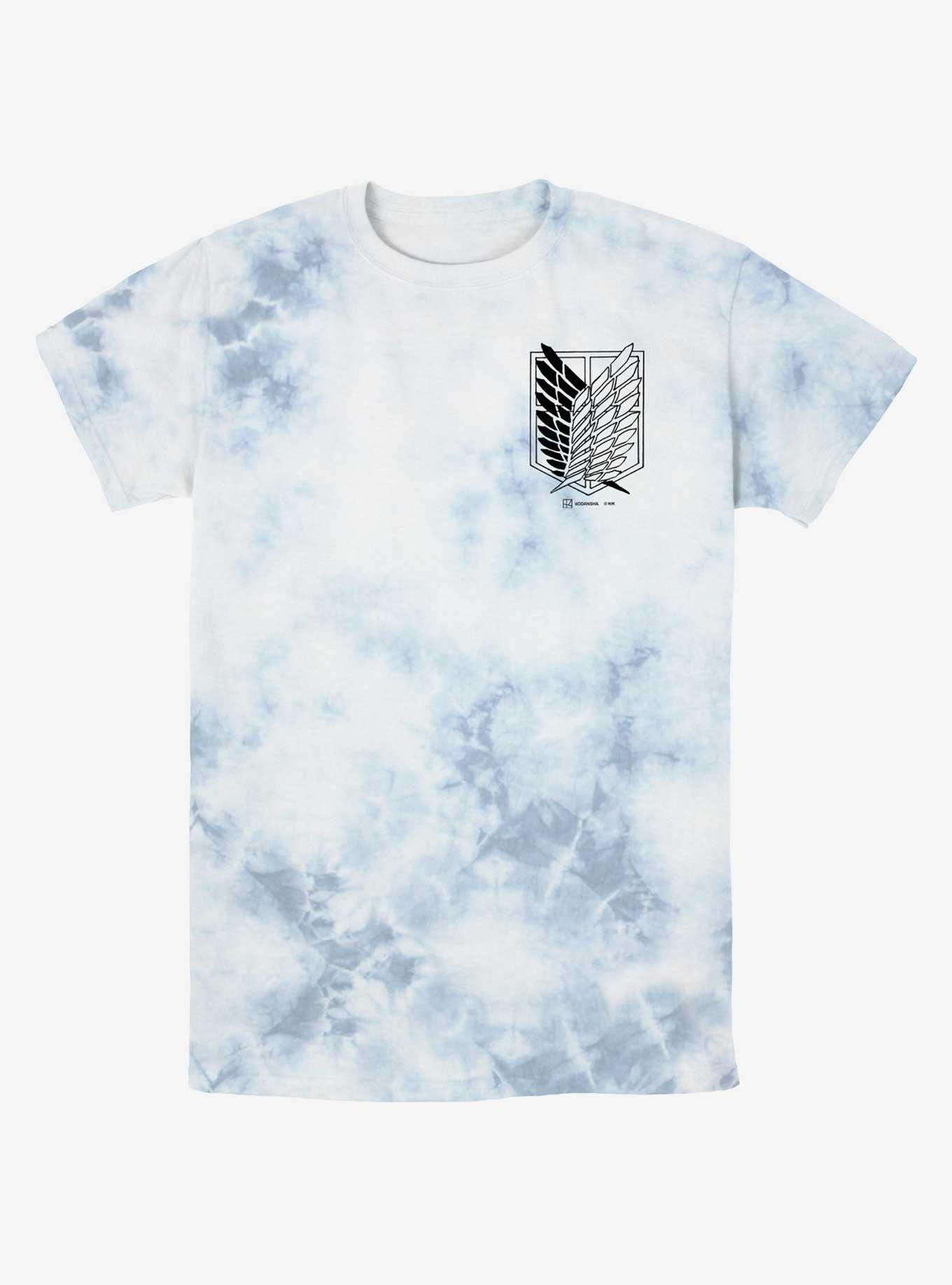 Attack On Titan Corner Scout Regiment Tie-Dye T-Shirt, , hi-res