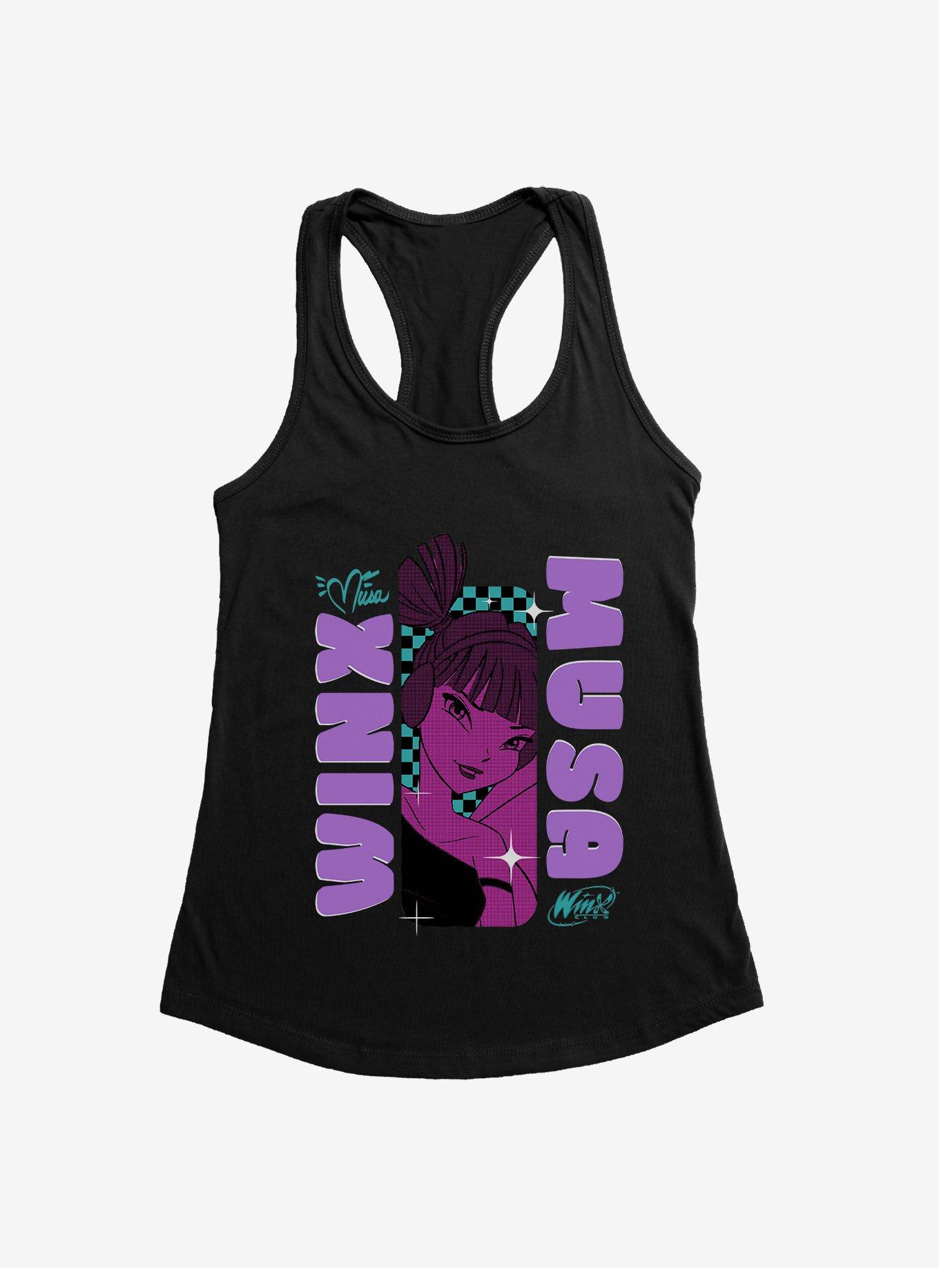 Winx Club Musa Womens Tank Top, BLACK, hi-res