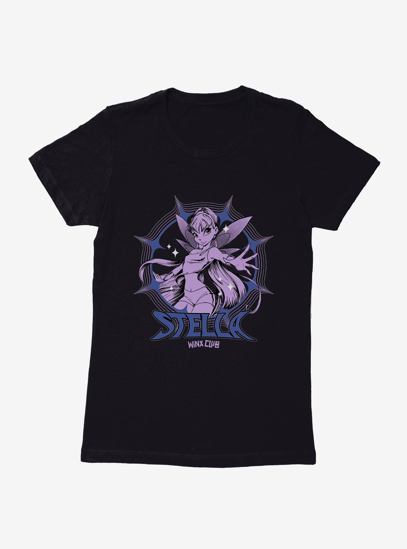 Winx Club Stella Womens T-Shirt, BLACK, hi-res