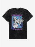 Winx Club Bloom The Dragon Flame Mineral Wash T-Shirt, BLACK MINERAL WASH, hi-res
