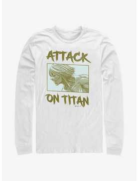 Attack On Titan Female Titan Panel Long-Sleeve T-Shirt, , hi-res