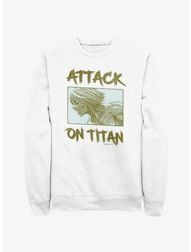 Attack On Titan Female Titan Panel Sweatshirt, , hi-res