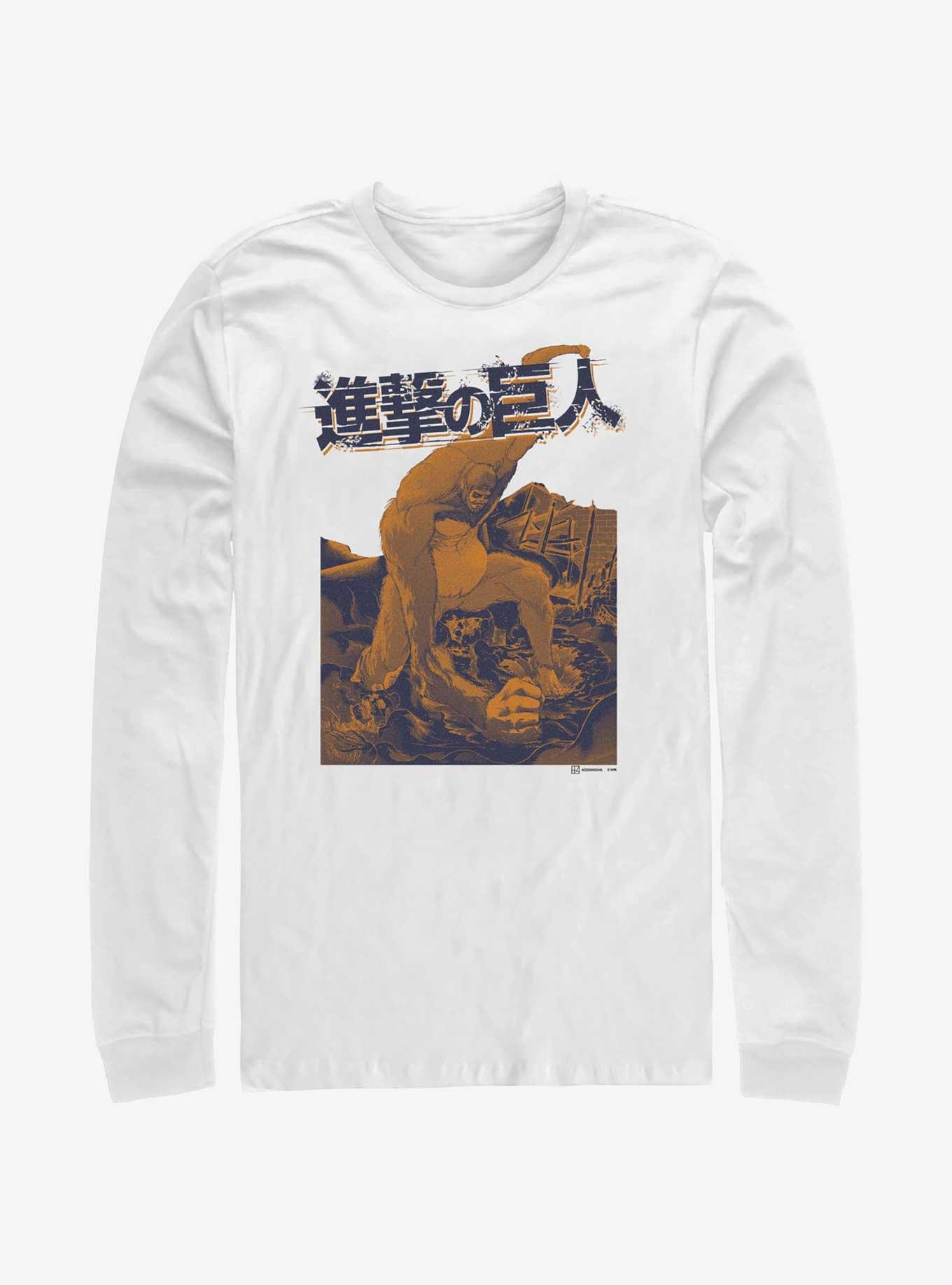 Attack On Titan Beast Titan Long-Sleeve T-Shirt