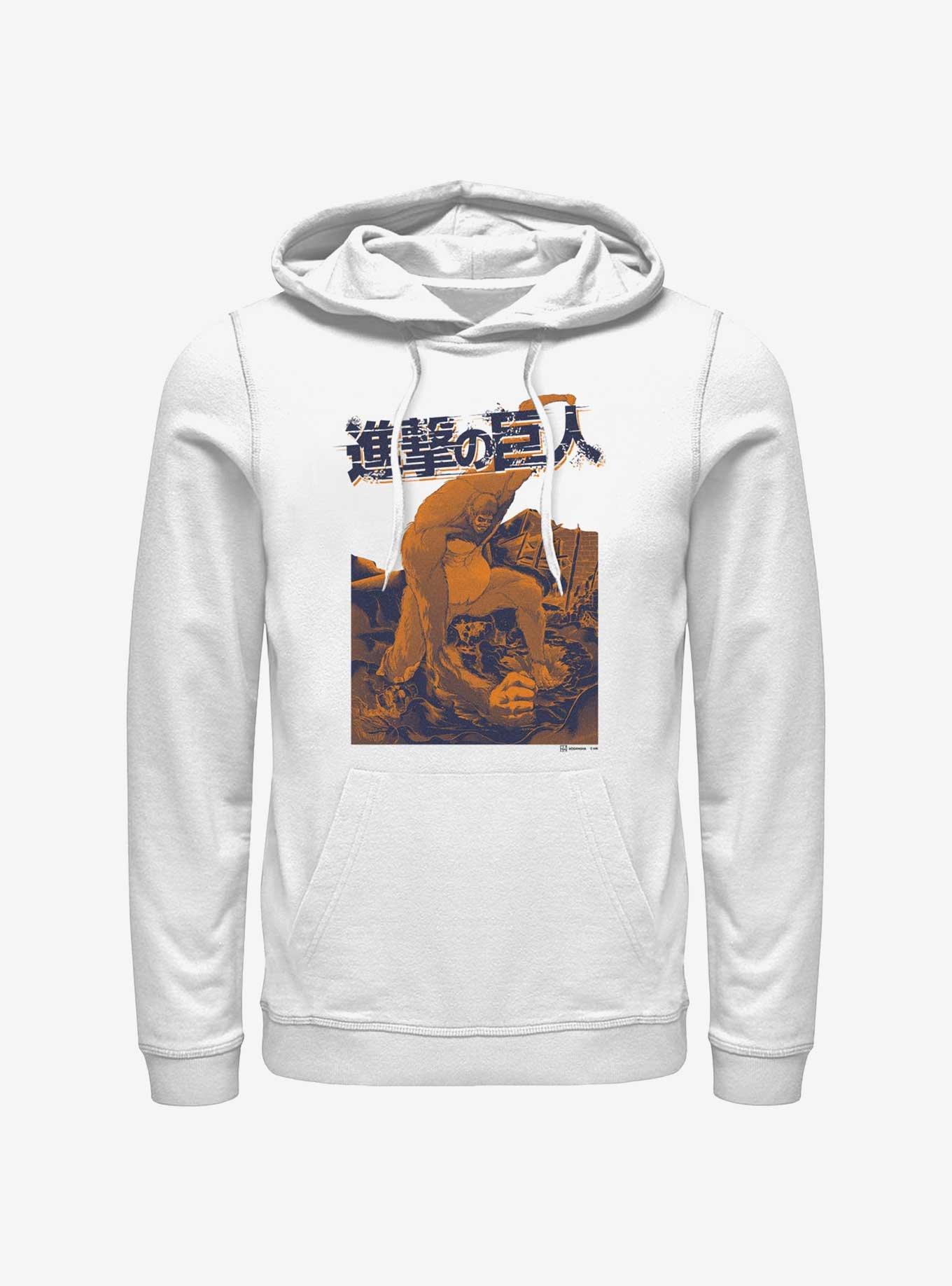 Attack On Titan Beast Titan Hoodie, , hi-res