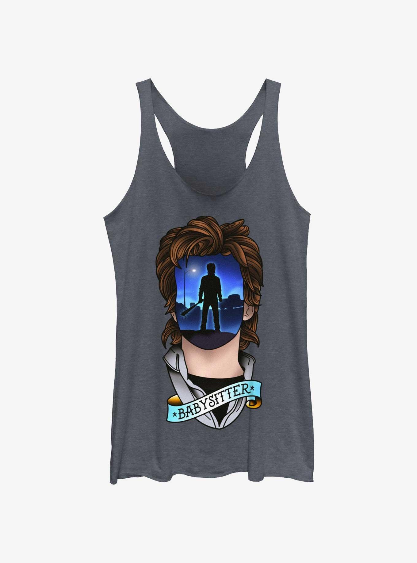 Stranger Things Tattoo Steve Girls Tank, , hi-res