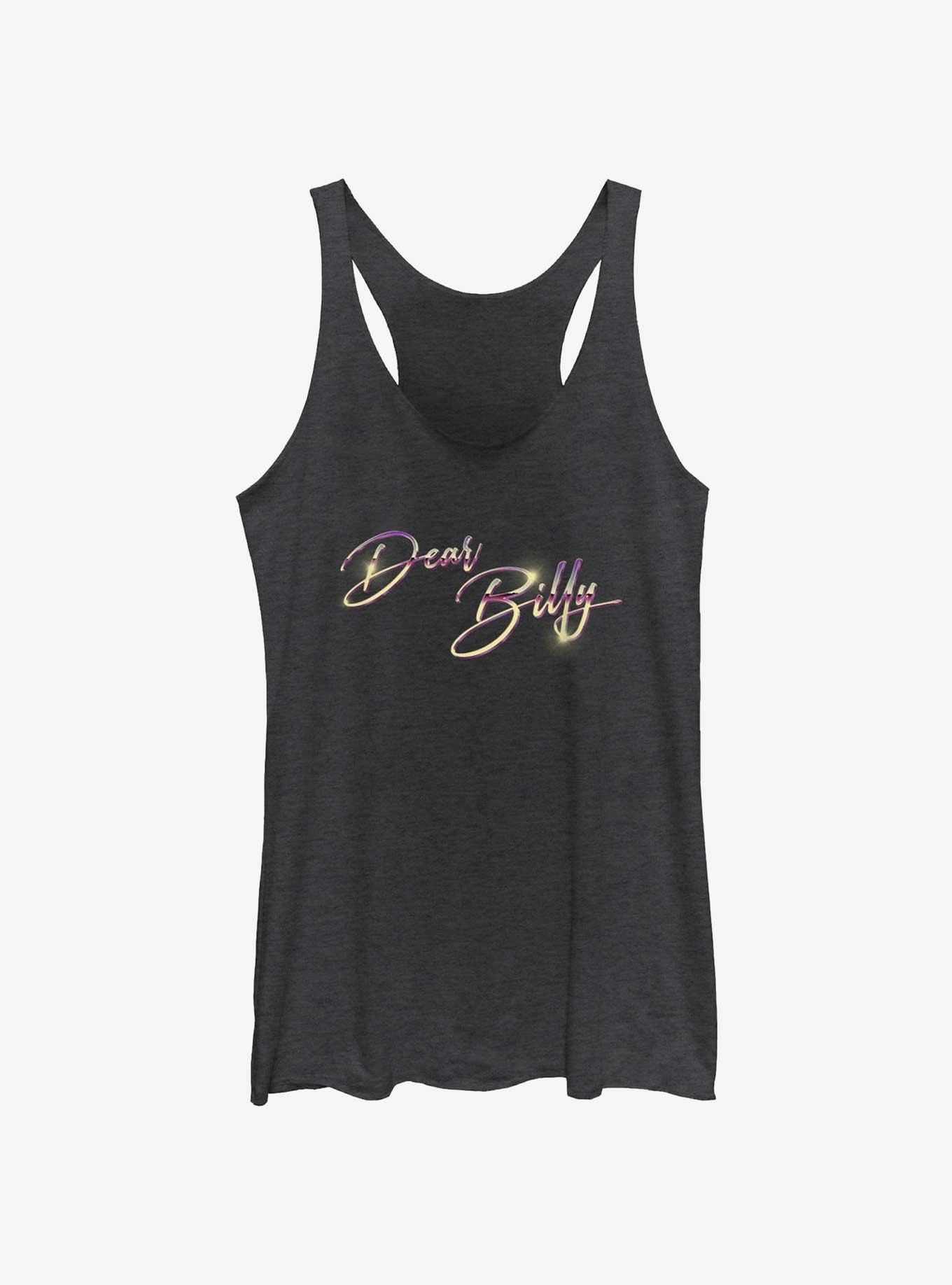 Stranger Things Dear Billy Girls Tank, BLK HTR, hi-res