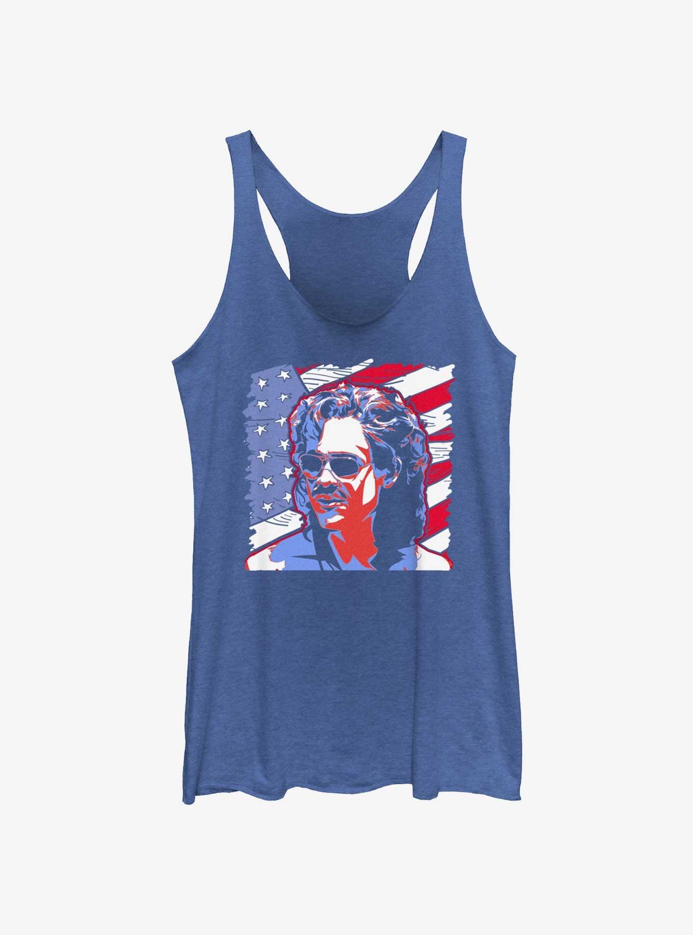 Stranger Things American Pride Billy Girls Tank, ROY HTR, hi-res