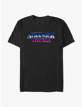 Stranger Things Metallic Logo T-Shirt, , hi-res