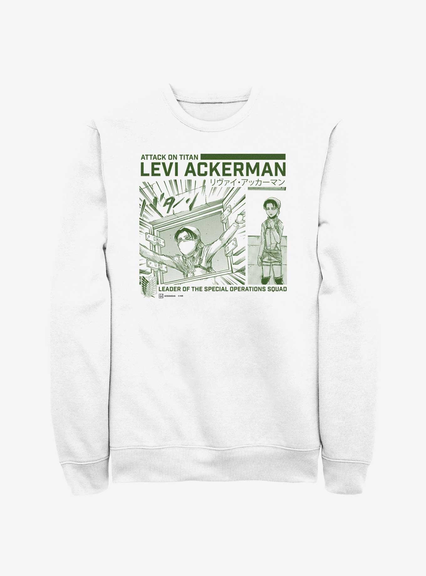 Attack On Titan Special Operations Squad Levi Ackerman Sweatshirt 