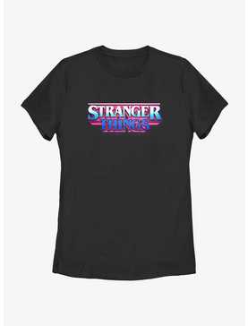 Stranger Things Retro Logo Womens T-Shirt, , hi-res