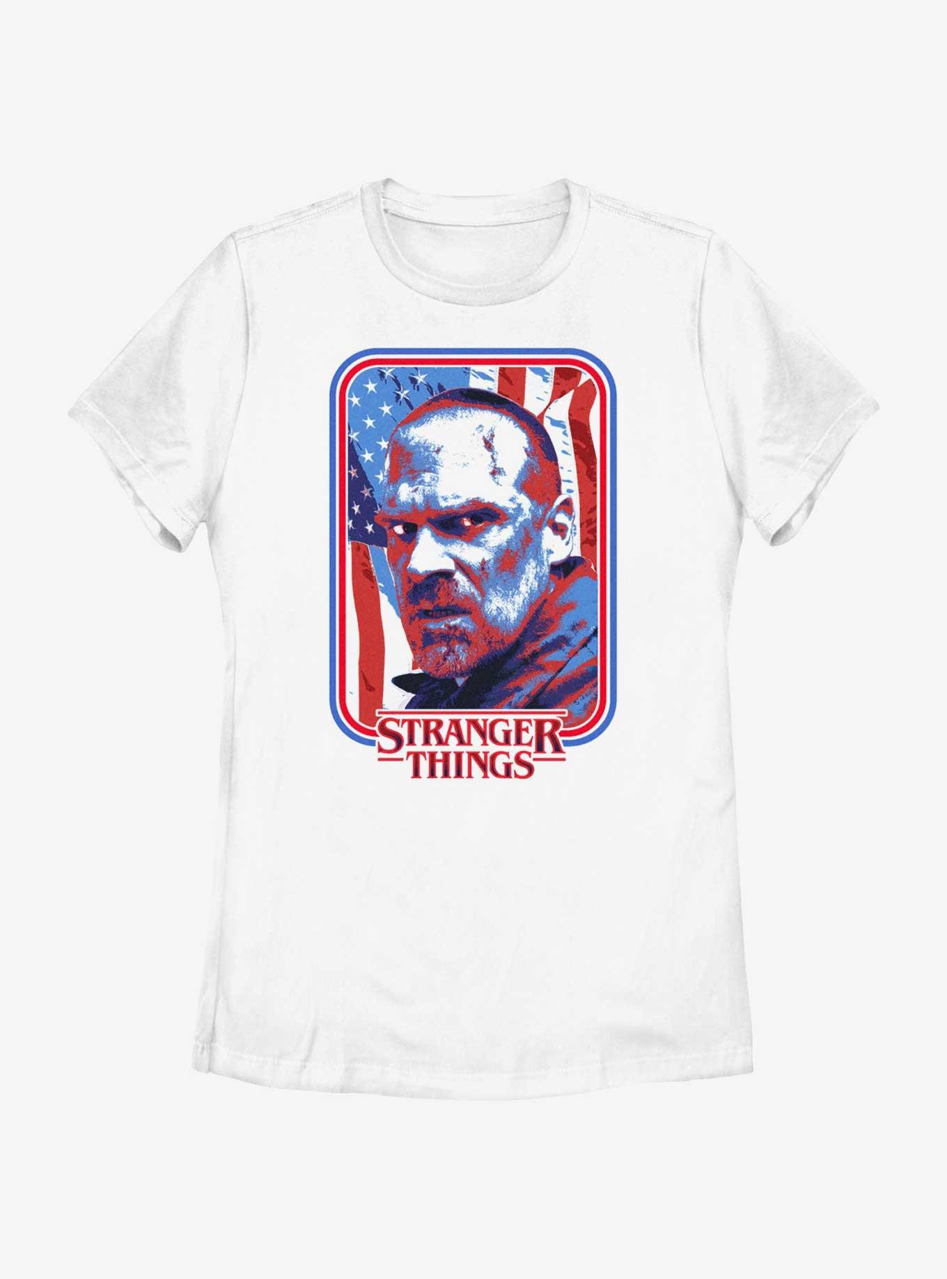 Stranger Things Hopper American In Russia Womens T-Shirt, , hi-res