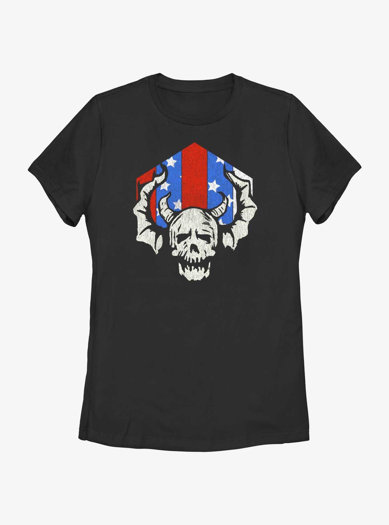 Stranger Things Hellfire Americana Womens T-Shirt, , hi-res