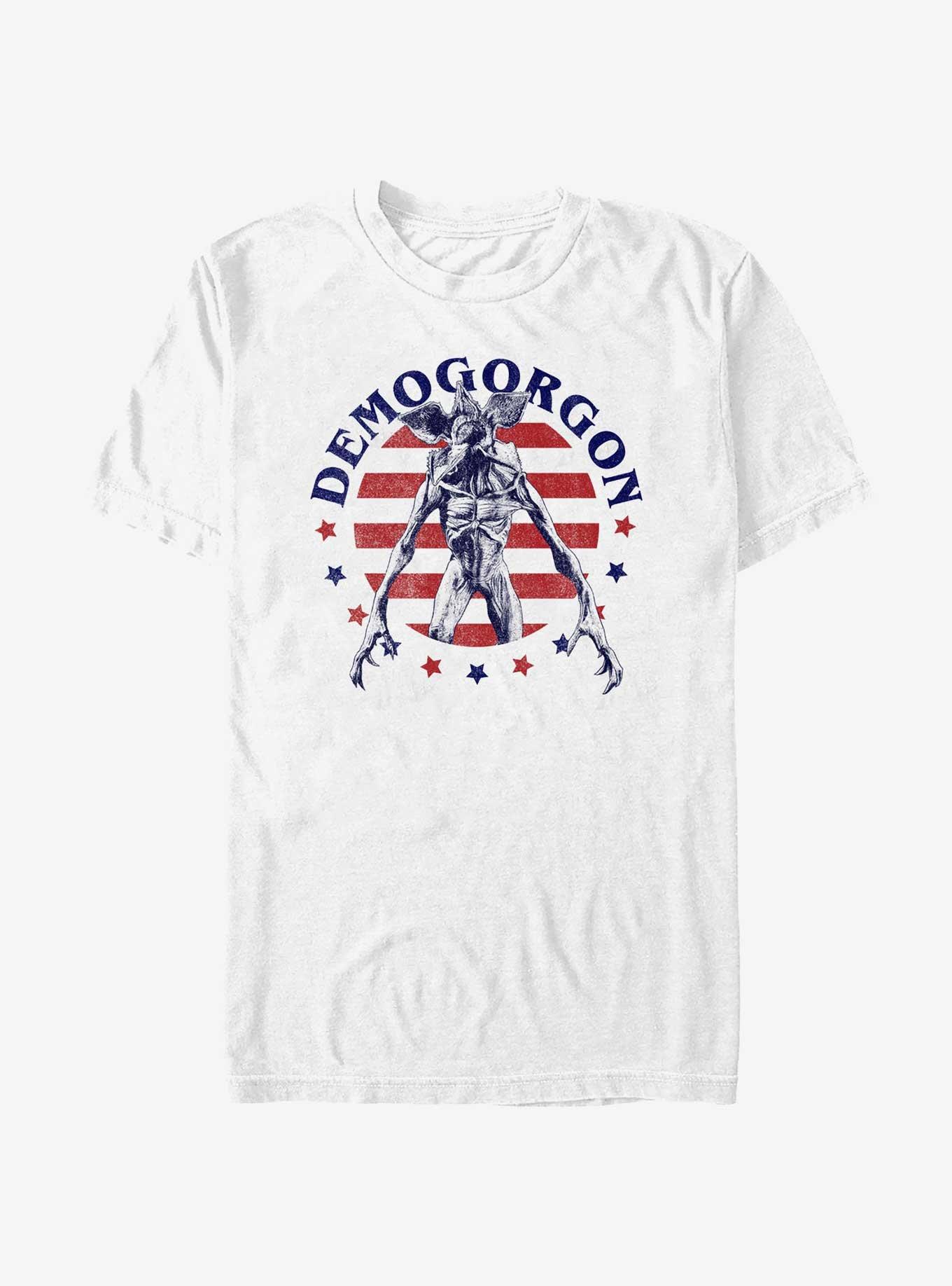 Stranger Things American Demogorgon T-Shirt, WHITE, hi-res