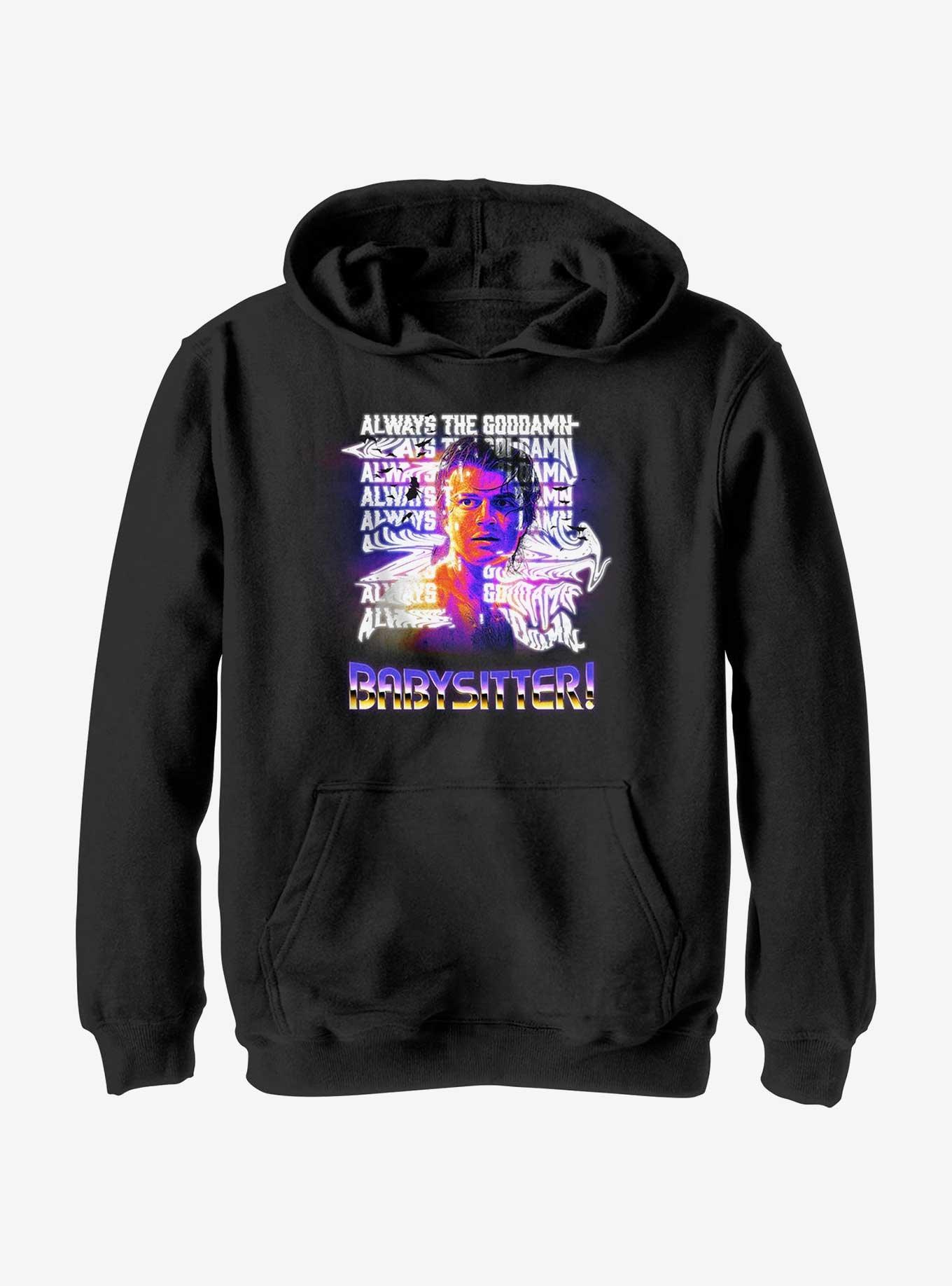 Stranger Things Babysitter Steve Retro Youth Hoodie, , hi-res