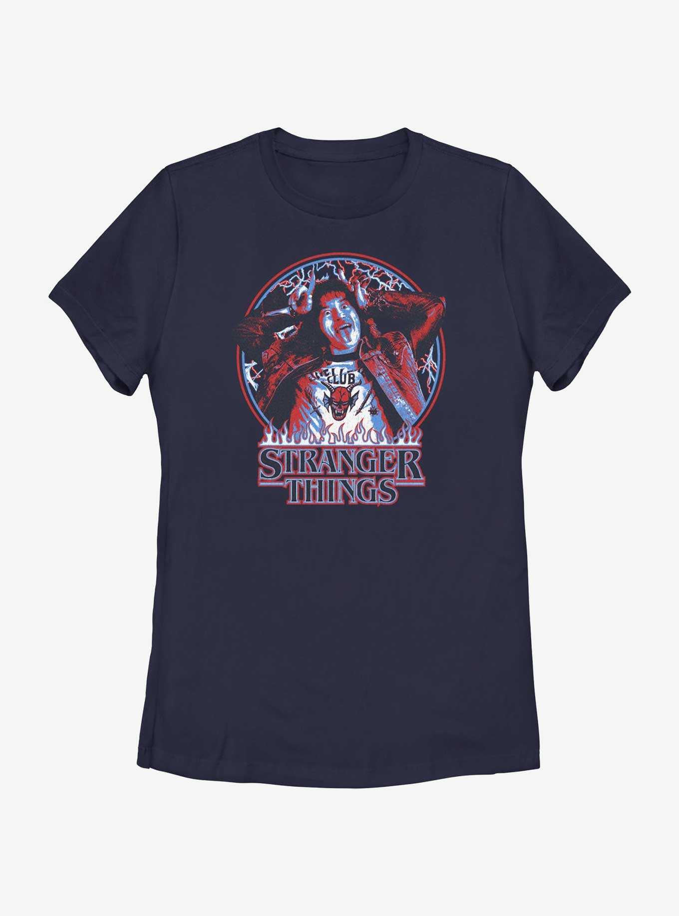 Stranger Things Eddie Munson Hellfire Allegiance Womens T-Shirt, , hi-res