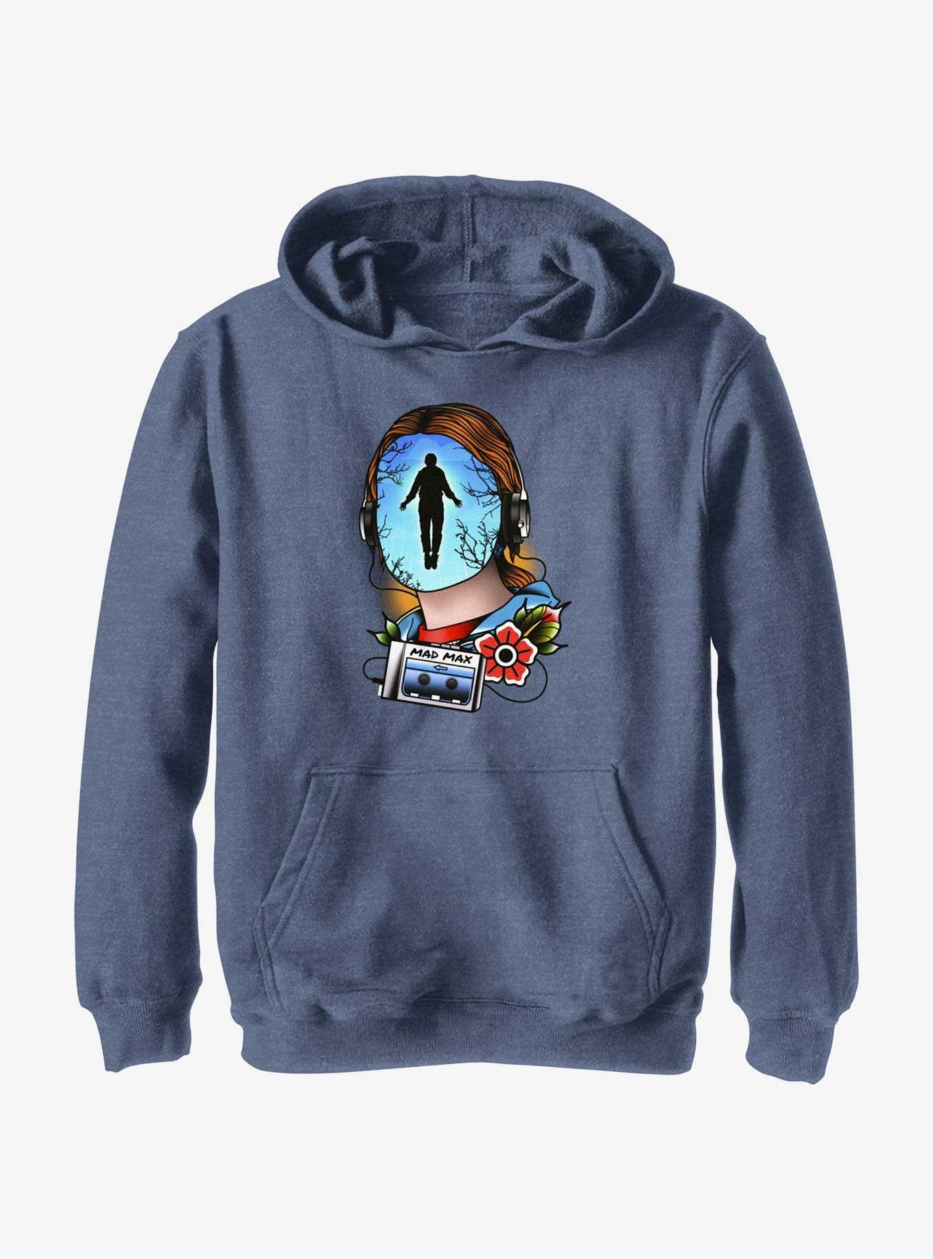 Stranger Things Tattoo Max Youth Hoodie, , hi-res