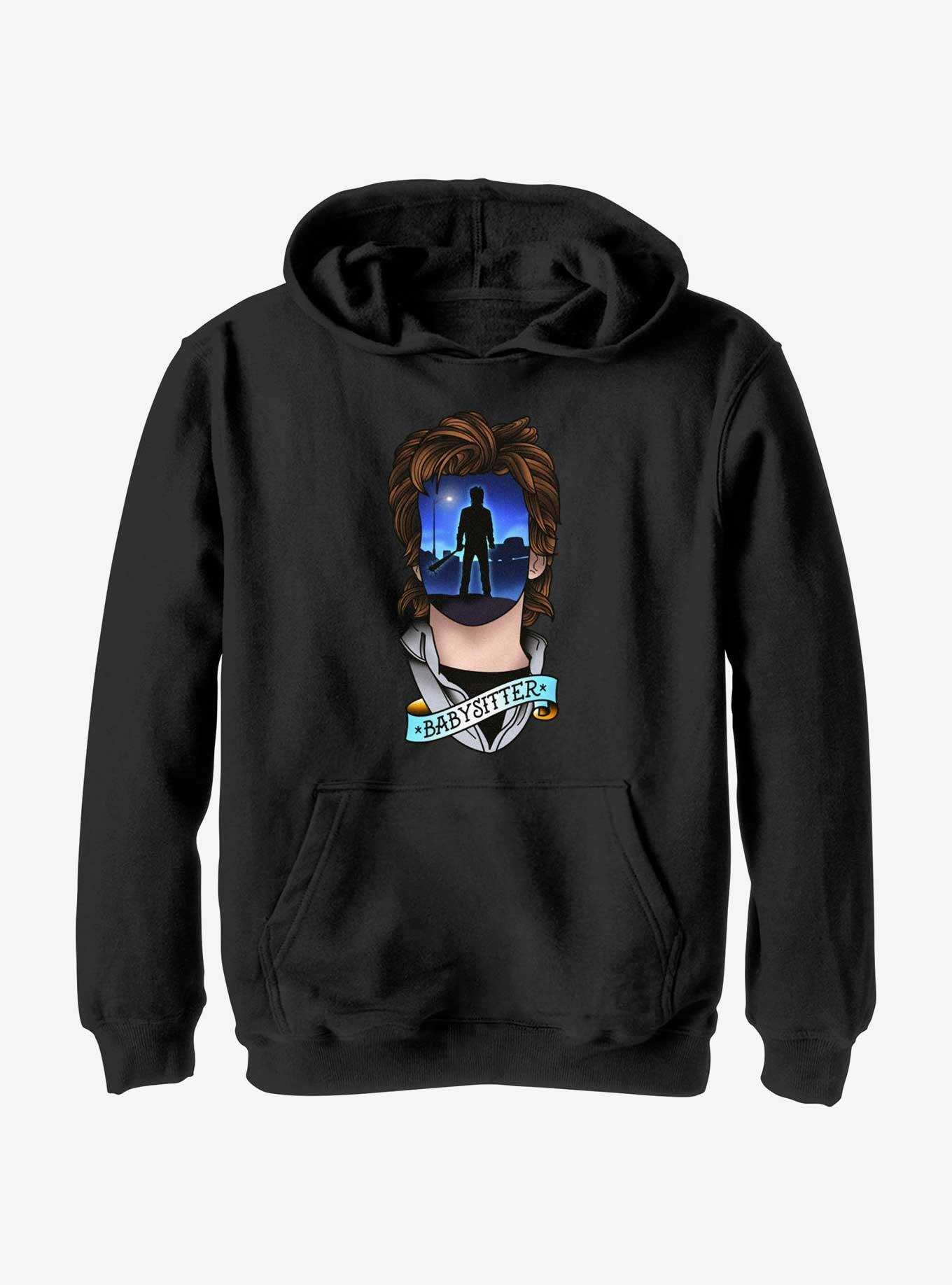 Stranger Things Tattoo Steve Youth Hoodie, , hi-res