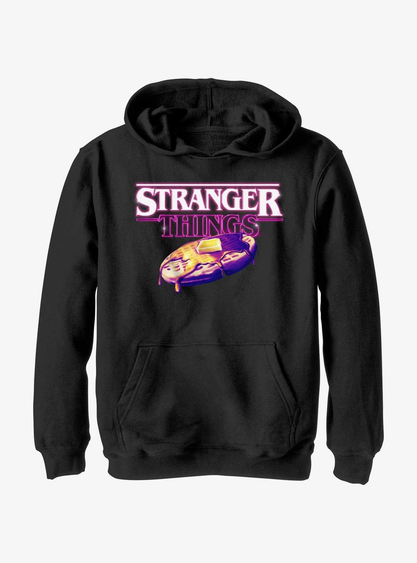 Stranger Things Retro Waffle Logo Youth Hoodie, , hi-res