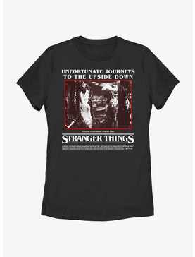 Stranger Things Unfortunate Journey Womens T-Shirt, , hi-res