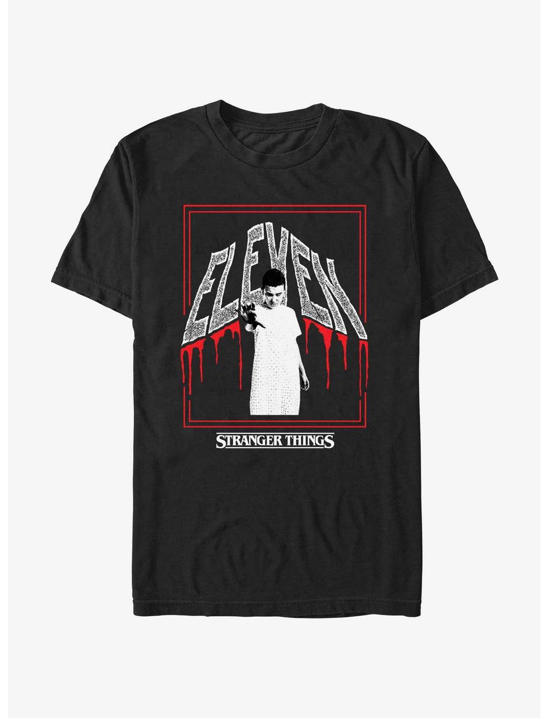 Stranger Things Eleven Boxed T-Shirt, BLACK, hi-res