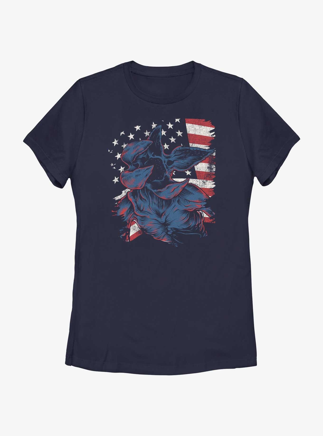 Stranger Things Demogorgon American Womens T-Shirt, , hi-res
