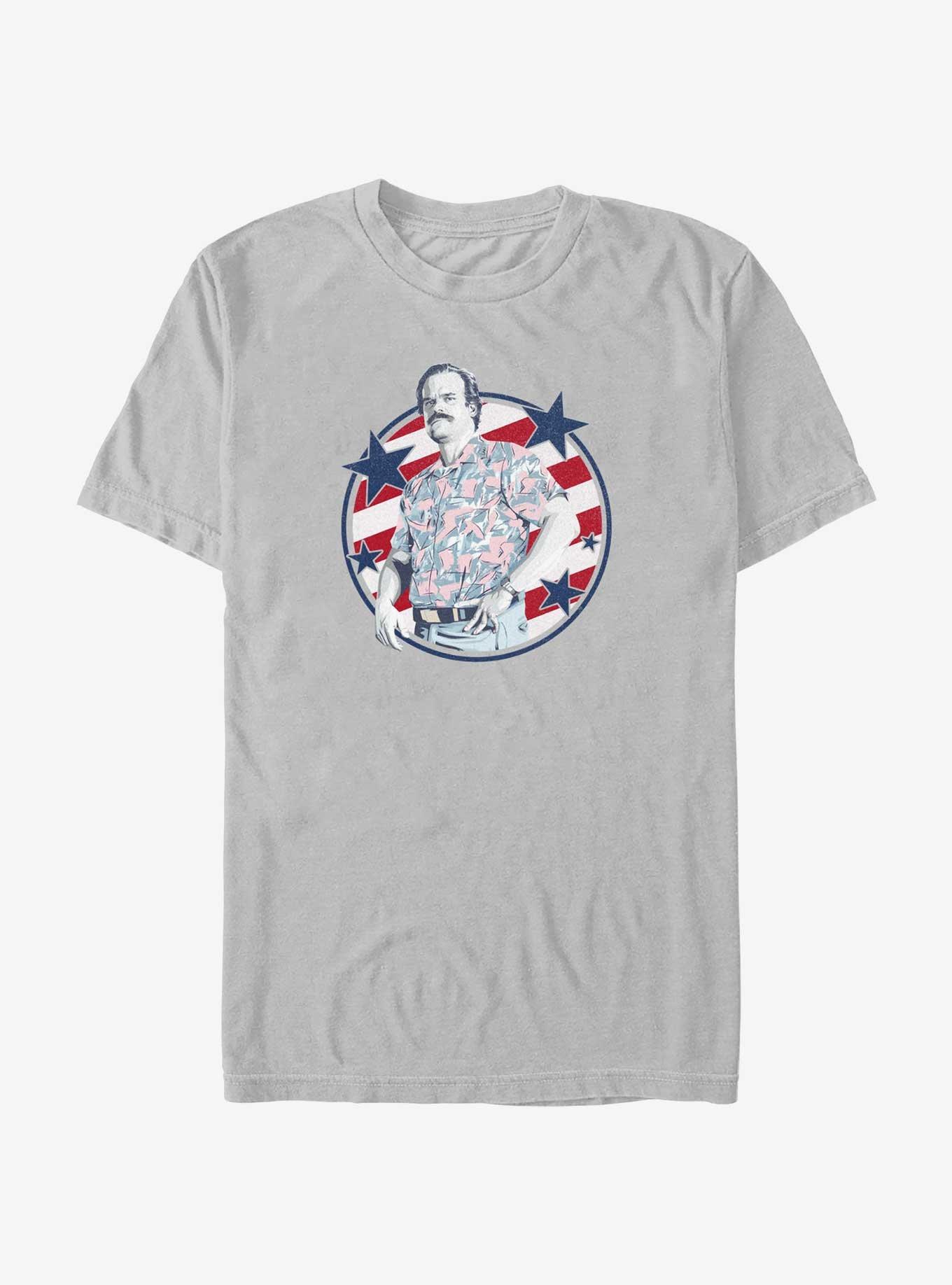 Stranger Things Hopper Stars And Stripes T-Shirt, , hi-res