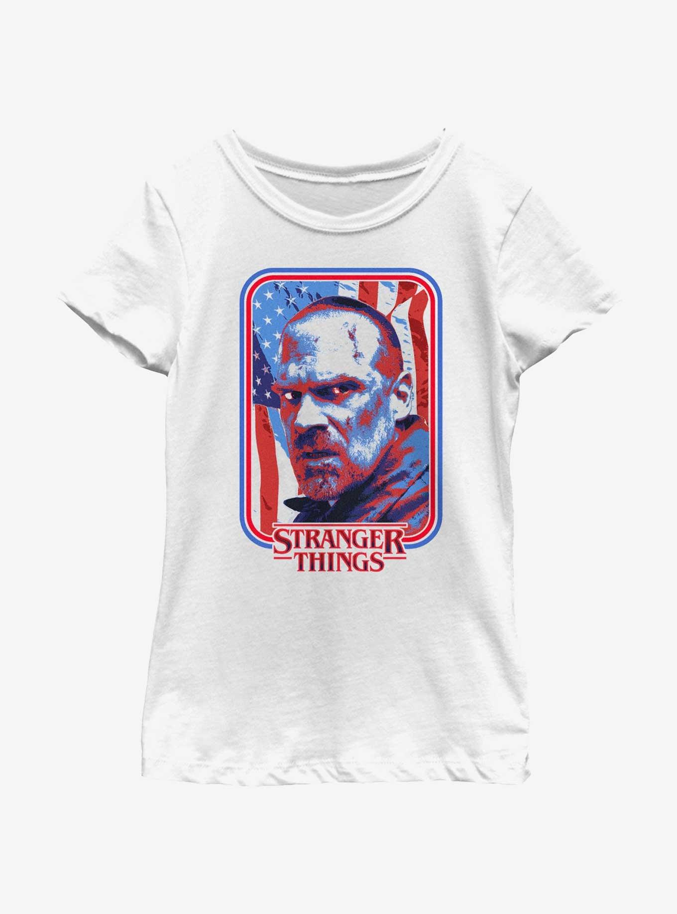 Stranger Things Hopper American In Russia Youth Girls T-Shirt, , hi-res