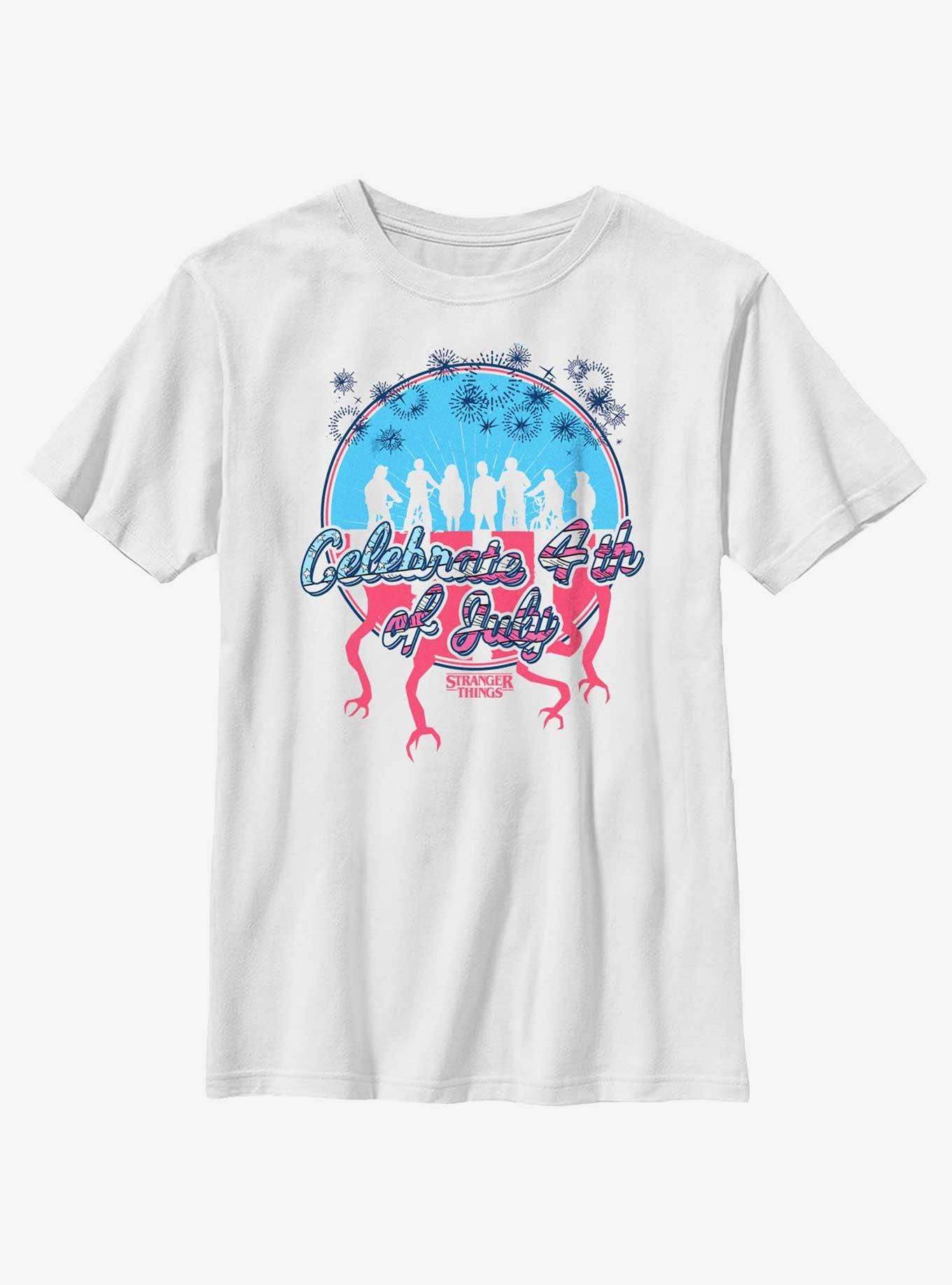 Stranger Things Hawkins Fourth of July Youth T-Shirt, , hi-res