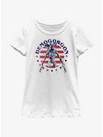 Stranger Things American Demogorgon Youth Girls T-Shirt, WHITE, hi-res