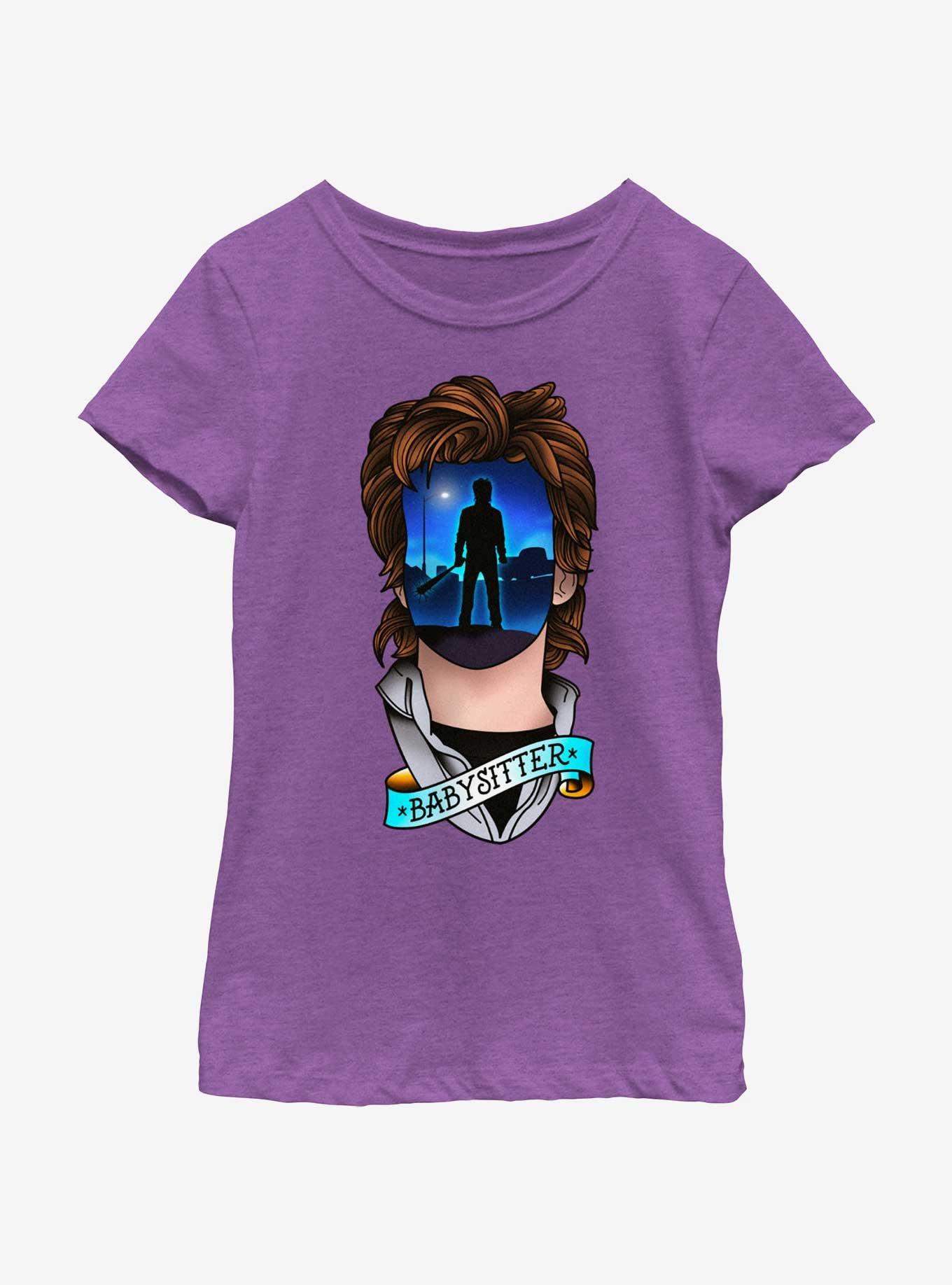 Stranger Things Tattoo Steve Youth Girls T-Shirt, , hi-res