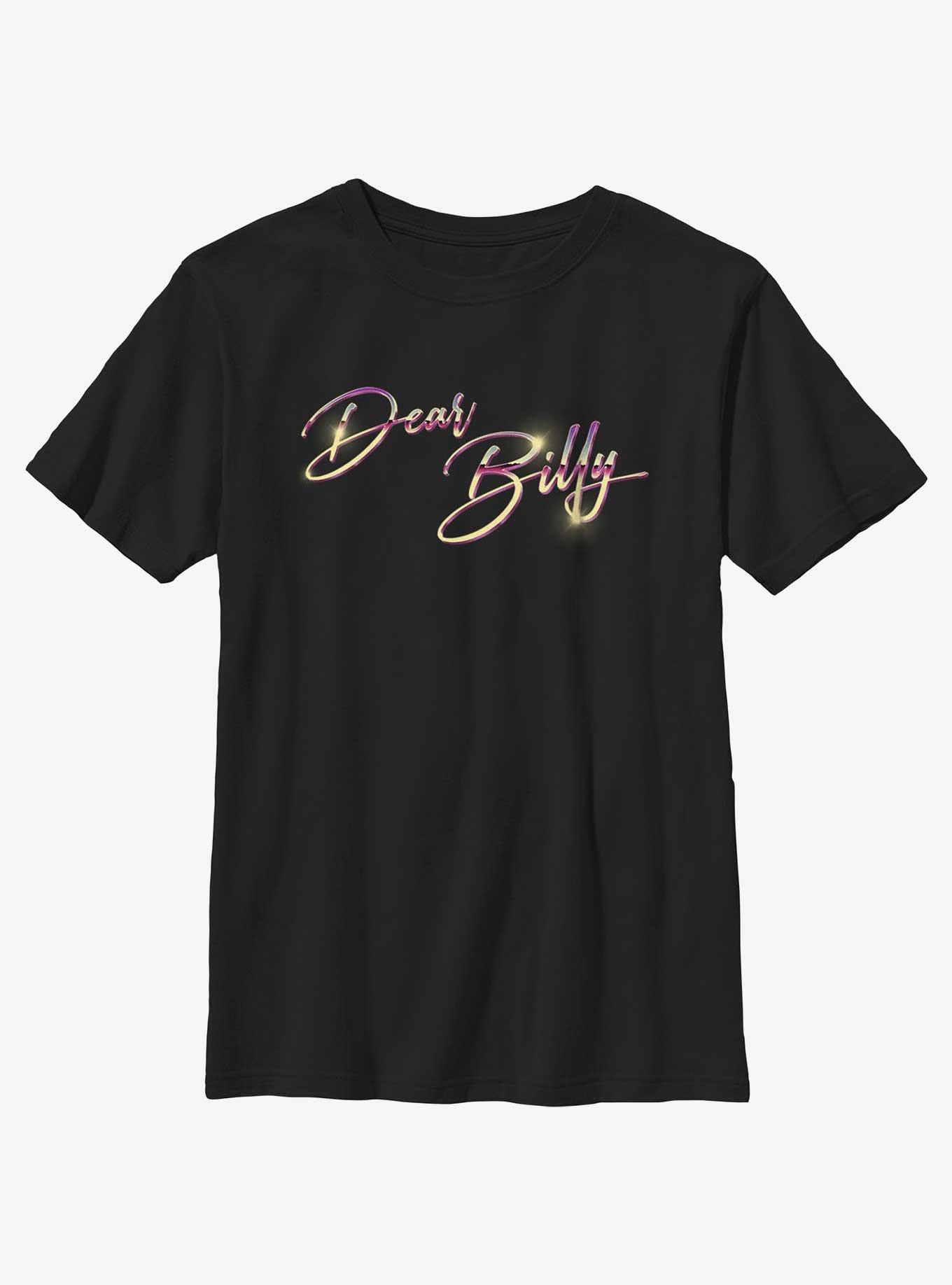 Stranger Things Dear Billy Youth T-Shirt, BLACK, hi-res