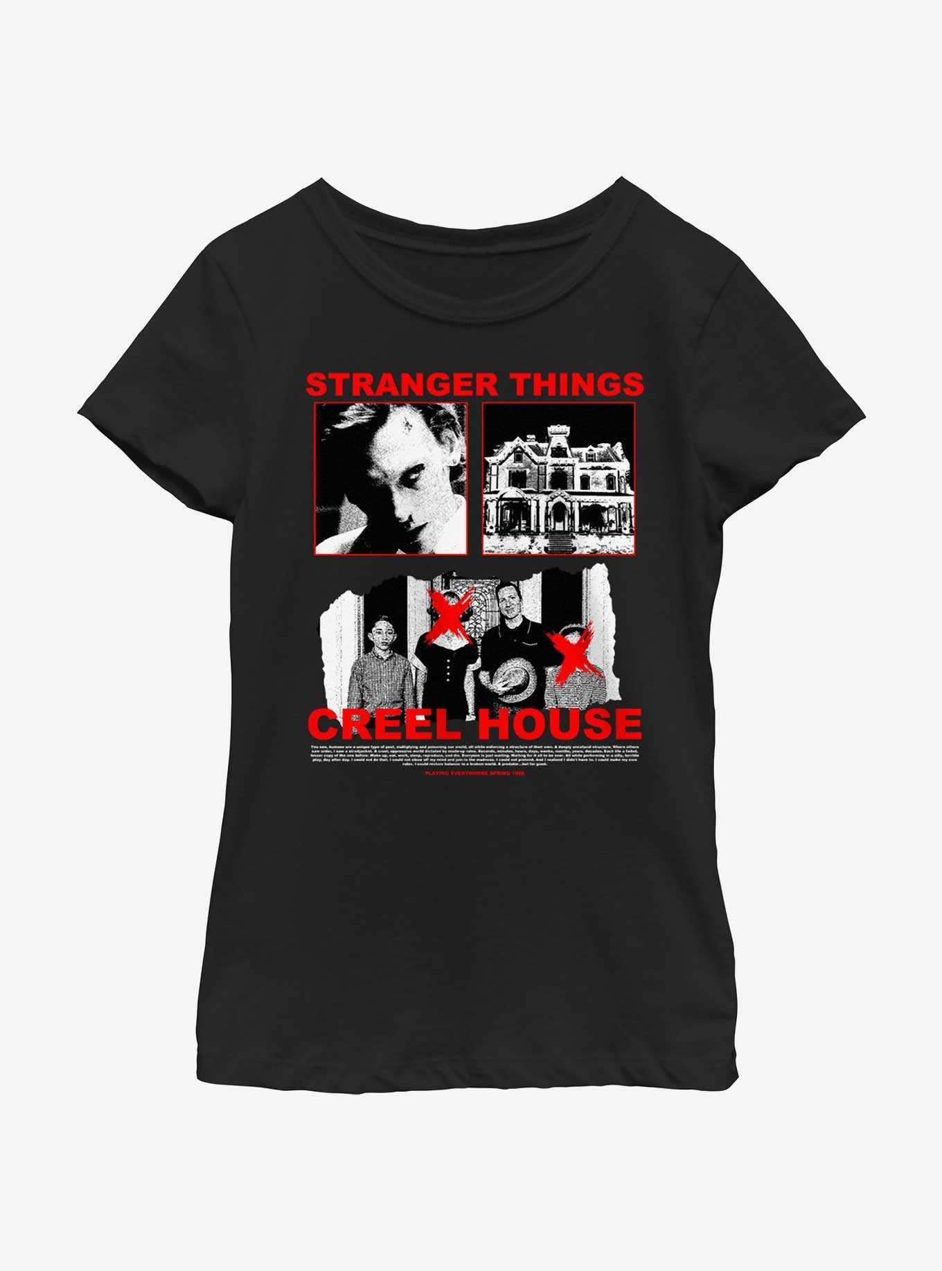 Stranger Things Creel House Youth Girls T-Shirt, , hi-res