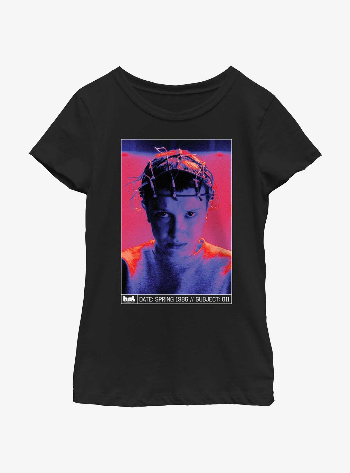 Stranger Things Subject 011 Youth Girls T-Shirt, , hi-res