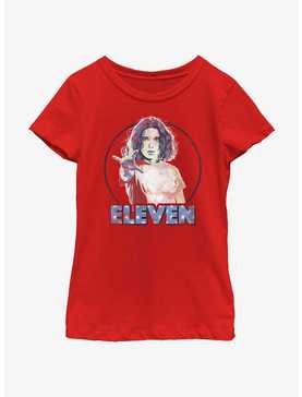 Stranger Things Tonal Eleven Youth Girls T-Shirt, , hi-res