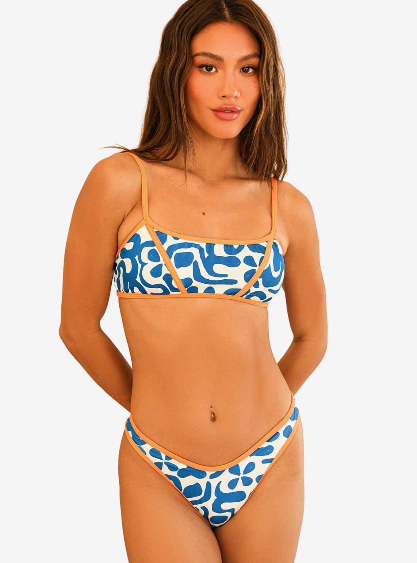 Dippin' Daisy's Glow Swim Bottom Echo Blue, MULTI, hi-res