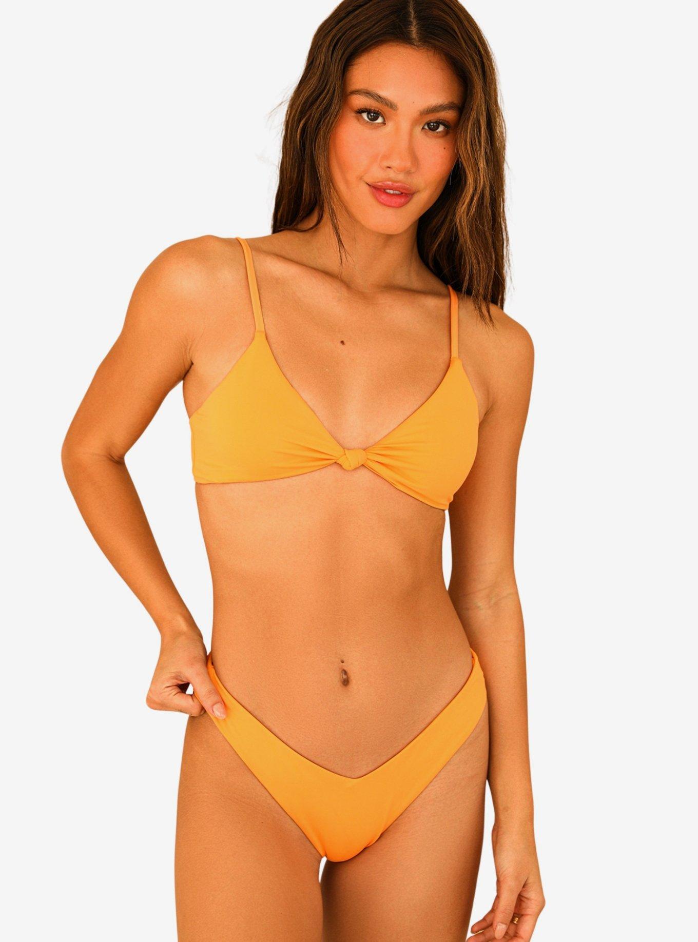 Dippin' Daisy's Mojave Swim Bottom Creamsicle Orange, , hi-res