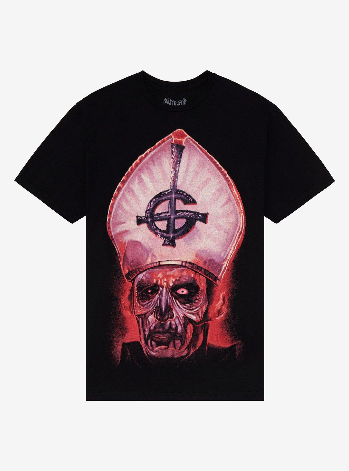 Ghost Papa Emeritus I T-Shirt, BLACK, hi-res