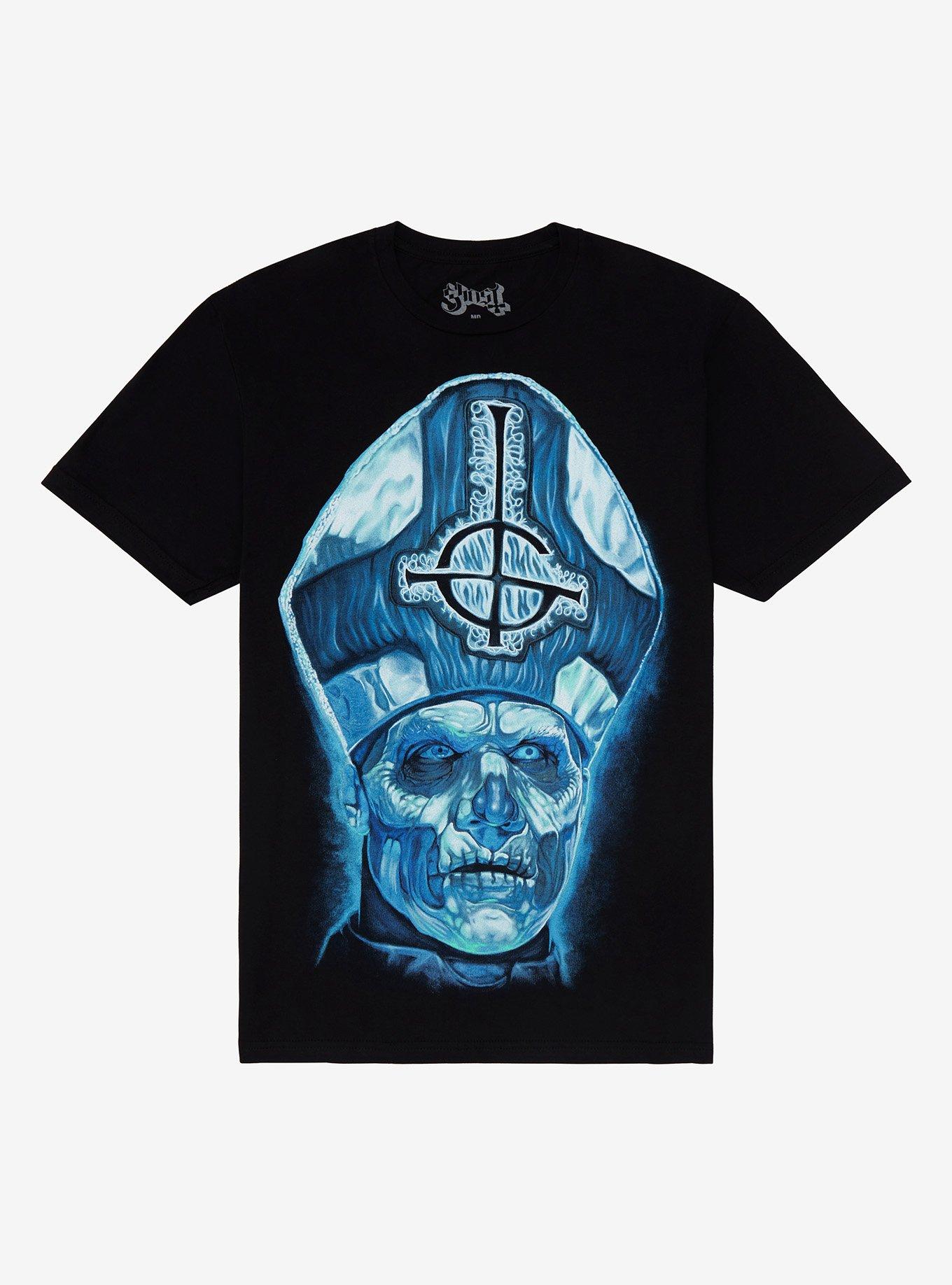 Ghost Papa Emeritus II T-Shirt, BLACK, hi-res