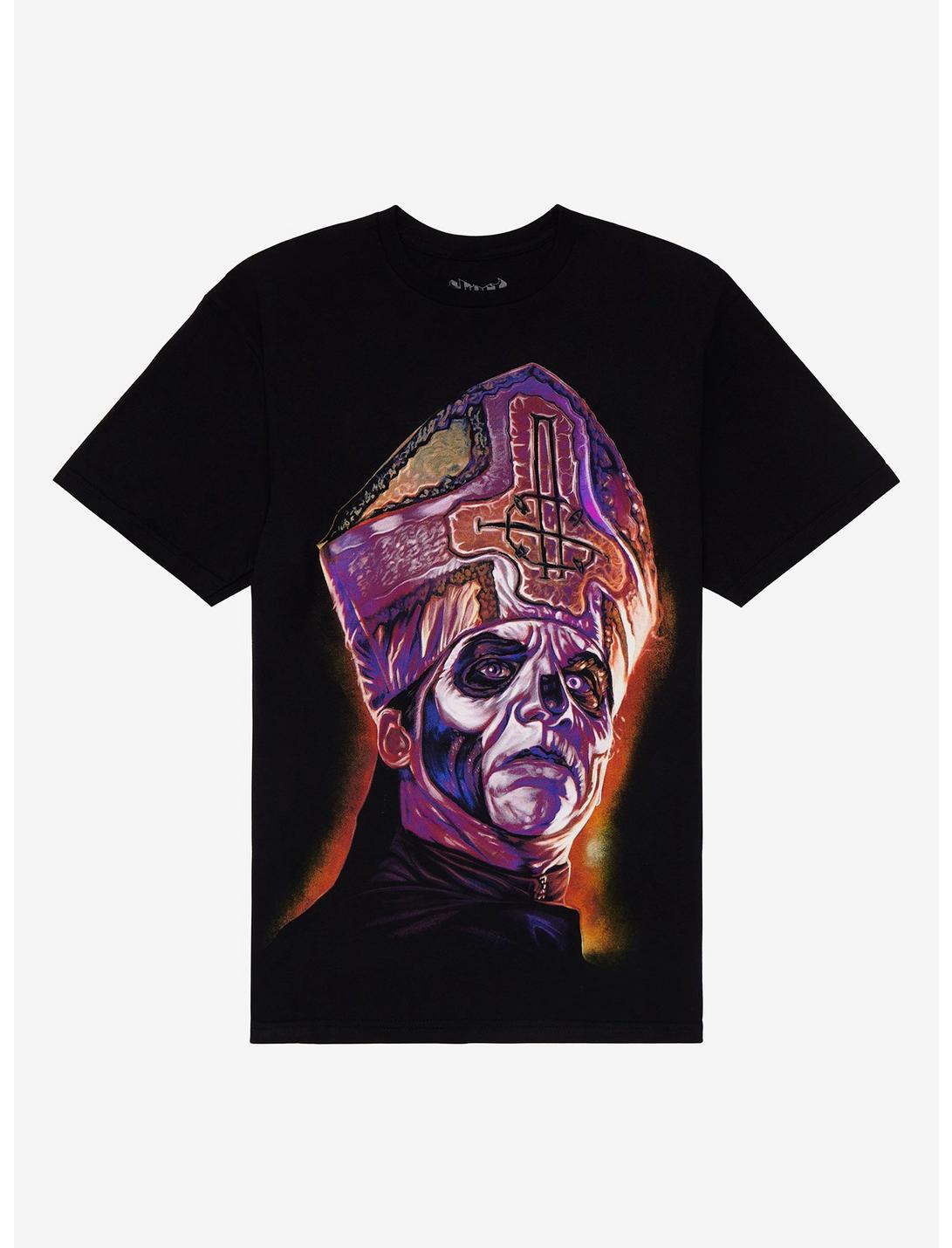 Ghost Papa Emeritus III T-Shirt, BLACK, hi-res