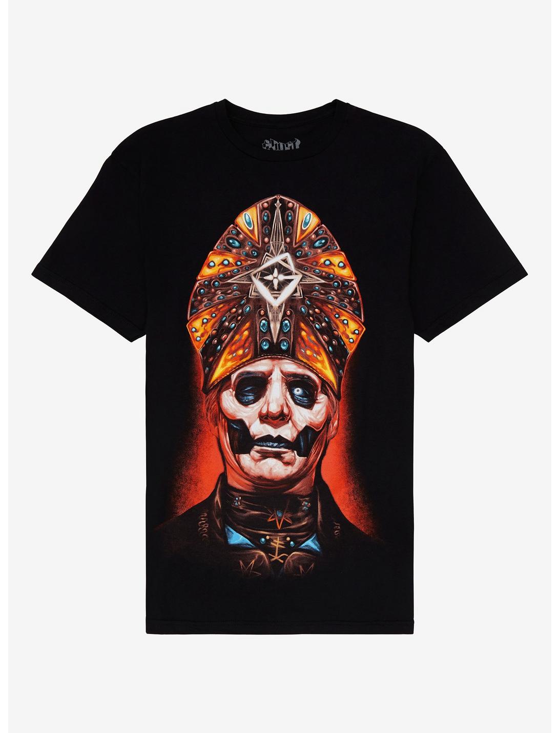 Ghost Papa Emeritus IV T-Shirt, BLACK, hi-res